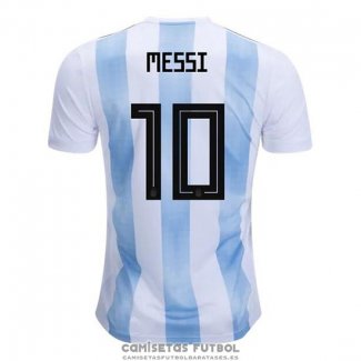 Camiseta Argentina Jugador Messi Primera Barata 2018