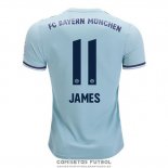 Camiseta Bayern Munich Jugador James Segunda Barata 2018-2019