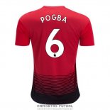 Camiseta Manchester United Jugador Pogba Primera Barata 2018-2019