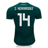 Camiseta Mexico Jugador J.hernandez Primera Barata 2018