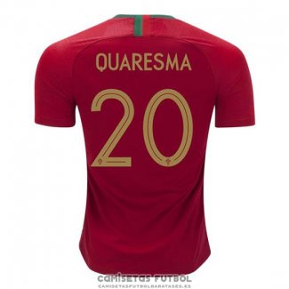 Camiseta Portugal Jugador Quaresma Primera Barata 2018