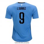 Camiseta Uruguay Jugador L.suarez Primera Barata 2018
