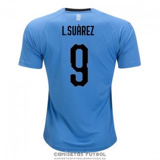 Camiseta Uruguay Jugador L.suarez Primera Barata 2018
