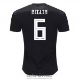 Camiseta Argentina Jugador Biglia Segunda Barata 2018