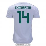 Camiseta Mexico Jugador Chicharito Segunda Barata 2018