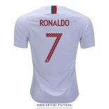 Camiseta Portugal Jugador Ronaldo Segunda Barata 2018