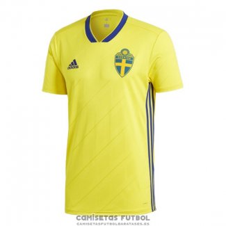 Camiseta Suecia Primera Barata 2018