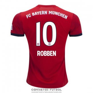 Camiseta Bayern Munich Jugador Robben Primera Barata 2018-2019