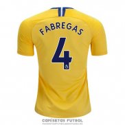 Camiseta Chelsea Jugador Fabregas Segunda Barata 2018-2019