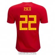 Camiseta Espana Jugador Isco Segunda Barata 2018