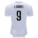 Camiseta Uruguay Jugador L.suarez Segunda Barata 2018