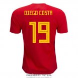 Camiseta Espana Jugador Diego Costr Primera Barata 2018