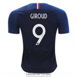 Camiseta Francia Jugador Giroud Primera Barata 2018