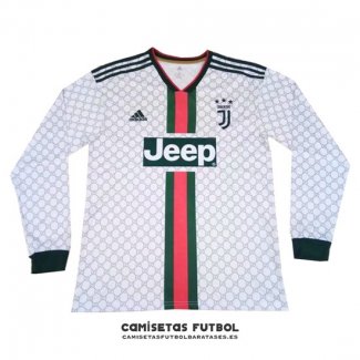 Camiseta Juventus GC Concepto Manga Larga 2019-2020 Blanco