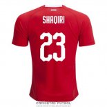 Camiseta Suiza Jugador Shaqiri Primera Barata 2018