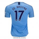 Camiseta Manchester City Jugador de Bruyne Primera Barata 2018-2019