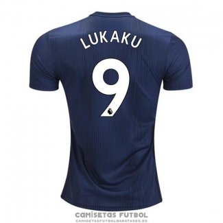 Camiseta Manchester United Jugador Lukaku Tercera Barata 2018-2019