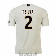 Camiseta Paris Saint-germain Jugador T Silva Segunda Barata 2018-2019