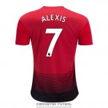 Camiseta Manchester United Jugador Alexis Primera Barata 2018-2019
