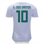 Camiseta Mexico Jugador G.dos Santos Segunda Barata 2018
