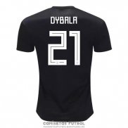 Camiseta Argentina Jugador Dybala Segunda Barata 2018