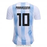 Camiseta Argentina Jugador Maradona Primera Barata 2018