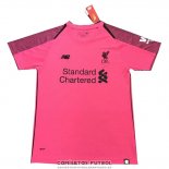 Tailandia Camiseta Liverpool Portero Barata 2018 Rosa