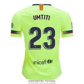 Camiseta Barcelona Jugador Umtiti Segunda Barata 2018-2019