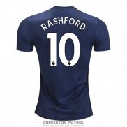 Camiseta Manchester United Jugador Rashford Tercera Barata 2018-2019