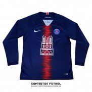 Camiseta Paris Saint-Germain Notre-Dame Manga Larga 2019-2020