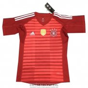 Tailandia Camiseta Alemania Portero Barata 2018 Rojo