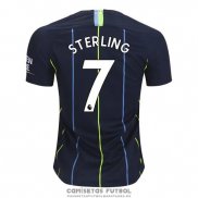 Camiseta Manchester City Jugador Sterling Segunda Barata 2018-2019