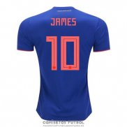 Camiseta Colombia Jugador James Segunda Barata 2018