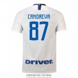 Camiseta Inter Milan Jugador Candreva Segunda Barata 2018-2019