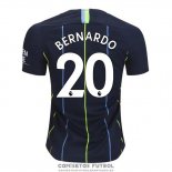 Camiseta Manchester City Jugador Bernardo Segunda Barata 2018-2019