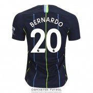Camiseta Manchester City Jugador Bernardo Segunda Barata 2018-2019