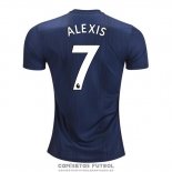 Camiseta Manchester United Jugador Alexis Tercera Barata 2018-2019