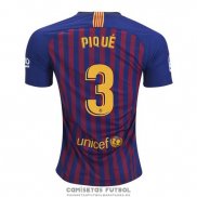 Camiseta Barcelona Jugador Pique Primera Barata 2018-2019