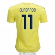 Camiseta Colombia Jugador Cuadrado Primera Barata 2018