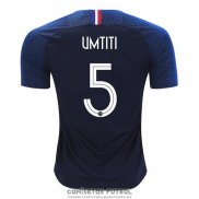Camiseta Francia Jugador Umtiti Primera Barata 2018
