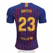 Camiseta Barcelona Jugador Umtiti Primera Barata 2018-2019