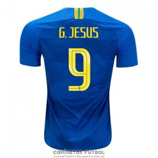 Camiseta Brasil Jugador G.jesus Segunda Barata 2018