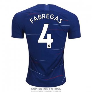 Camiseta Chelsea Jugador Fabregas Primera Barata 2018-2019