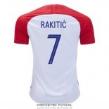 Camiseta Croacia Jugador Rakitic Primera Barata 2018