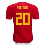 Camiseta Espana Jugador Asensio Primera Barata 2018