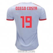Camiseta Espana Jugador Diego Costr Segunda Barata 2018