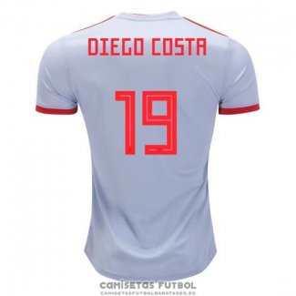 Camiseta Espana Jugador Diego Costr Segunda Barata 2018