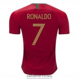 Camiseta Portugal Jugador Ronaldo Primera Barata 2018