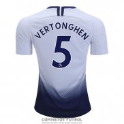 Camiseta Tottenham Hotspur Jugador Vertonghen Primera Barata 2018-2019