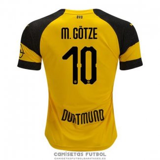 Camiseta Borussia Dortmund Jugador M.gotze Primera Barata 2018-2019